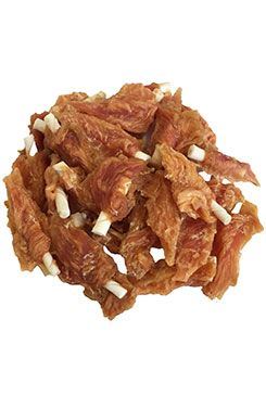 Pochoutka Kuřecí filety na tyčce buvolí kůže 6cm/250g