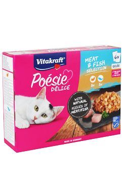 Vitakraft Cat Poésie Déli Gelée Multipack rybí 6x85g