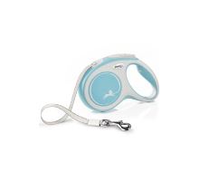 Vodítko FLEXI Comfort New M pásek 5m/25kg sv.modrá