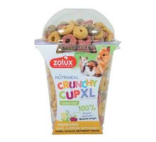 Pochoutka CRUNCHYCUP XL hlodavec kuk/řep/voj170g Zolux