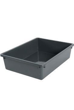 WC kočka S 285x385x95mm šedá Zolux