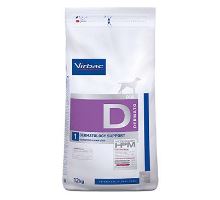 VET HPM Dermatology Support D1 Dog Diet, 12 kg