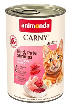 Animonda kočka CARNY konz. Adult hov/krůta/ráčci 400g