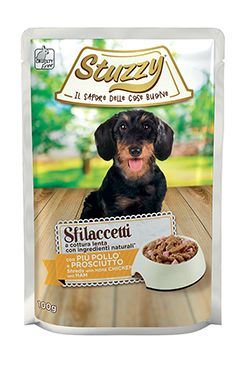 Stuzzy Dog kapsa Adult kuře/šunka 100g