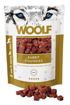WOOLF Classic poch. Rabbit Chunkies 100g