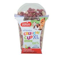 Pochoutka CRUNCHYCUP XL hlodavec č.řepa/kuk.220g Zolux