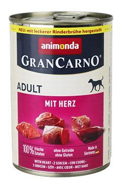 Animonda pes GRANCARNO konz. Adult se srdcem 400g