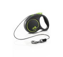 Vodítko FLEXI Black Design XS lanko 3m/8kg zelená