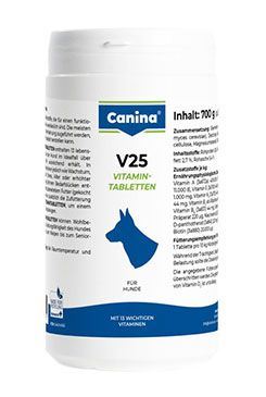 Canina V25 Vitamin Tabs 700g (210tbl)