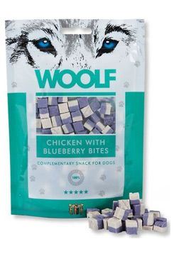 WOOLF Classic poch. Chicken with Blueberry Bites 100g