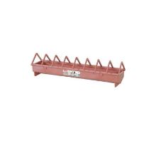 Krmítko pro drůbež žlabové 50cm červená Zolux