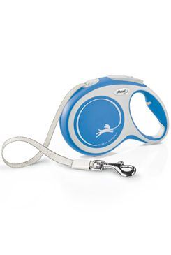 Vodítko FLEXI Comfort New L pásek 8m/50kg modrá