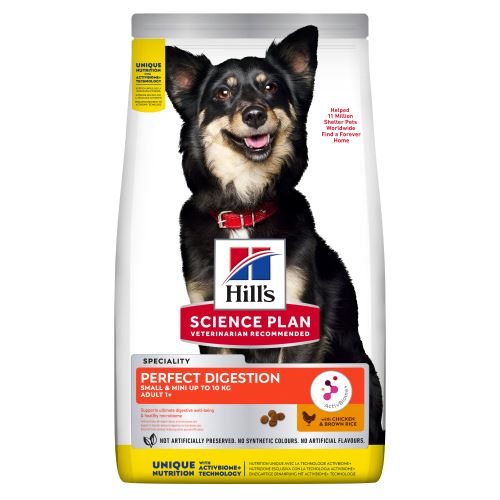 Hills Science Plan Canine Adult Perfect Digestion Small&Mini 6kg