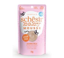 Schesir Cat kapsa Baby losos/kuře pěna 70g