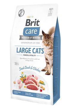 Brit Care Cat Grain-Free Large cats Power&Vitality 7kg