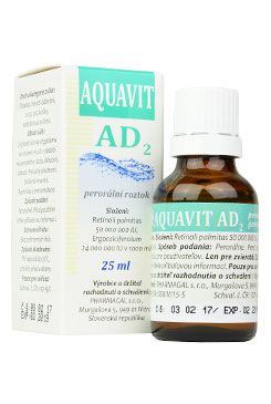 Aquavit AD2 sol Pharmagal 25 ml