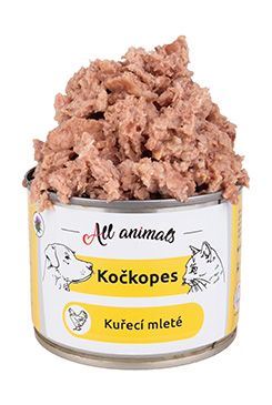 All Animals kočkopes konz. Kuřecí mleté 200g