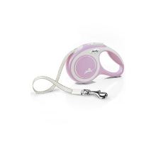 Vodítko FLEXI Comfort New XS pásek 3m/12kg růžová