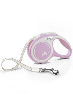 Vodítko FLEXI Comfort New XS pásek 3m/12kg růžová