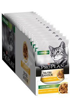 ProPlan Cat kapsa Sterilised Adult Chicken 26x85g