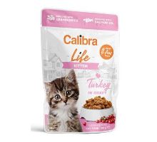 Calibra Cat Life kapsa Kitten Turkey in gravy 85g