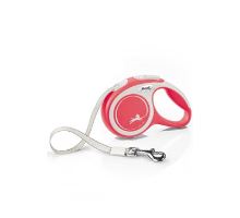 Vodítko FLEXI Comfort New XS pásek 3m/12kg červená