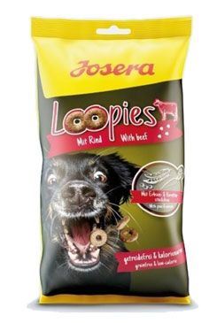 Josera Pochoutka Dog Loopies mit Rind 150g