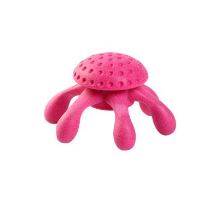 Hračka pes OCTOPUS MINI plov. z TPR růžová Kiwi