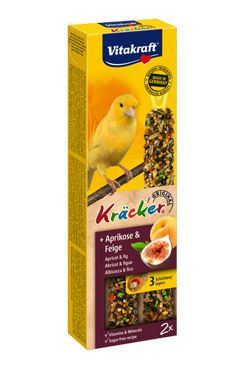 Vitakraft Bird Kräcker Kanár meruňka+fík tyč 2ks