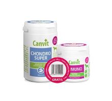 Canvit Chondro Super 230g+Canvit Immuno pro psy 100g