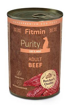 Fitmin dog Purity tin konz Adult Beef 400g