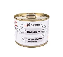 All Animals kočkopes konz. Zvěřinové kousky s kol.200g