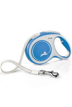 Vodítko FLEXI Comfort New L pásek 5m/60kg modrá