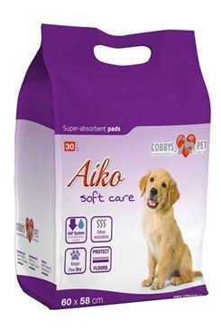 Podložka absorb.pro psy Aiko Soft Care 60x58cm 30ks