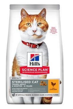 Hills Science Plan Feline Adult Sterilised Cat Chicken 10kg