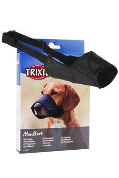 Náhubek fixační pes L 31cm/8,5cm černá TR