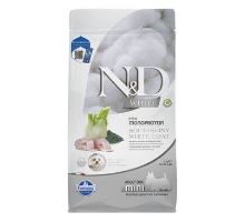 N&amp;D WHITE DOG Adult Mini Sea Bass&amp;Spirulina&amp;Fenn 2kg