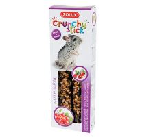 Pochoutka CRUNCHY STICK činčila šípek/rybíz Zolux