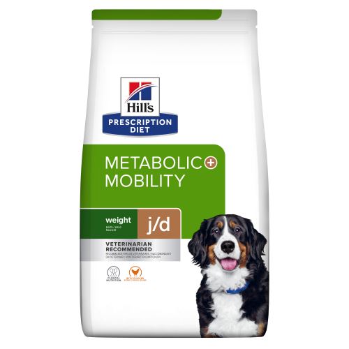 Hills Prescription Diet Canine J/D Metabolic Weight+Mobility 4kg NEW