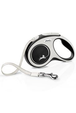 Vodítko FLEXI Comfort New S pásek 5m/15kg černá