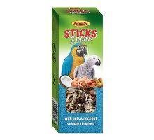 Avicentra tyčinky velký papoušek - ořech+kokos 2ks