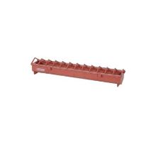 Krmítko pro drůbež žlabové 40cm červená Zolux