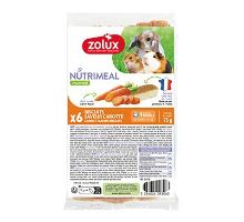 Pochoutka NUTRIMEAL Cookies hlodavci mrkev 6ks Zolux