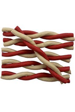 Magnum Rawhide Small Braid 2,5" red 6,5cm/40ks