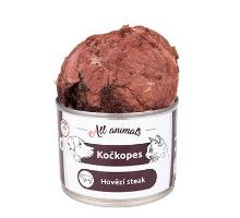 All Animals kočkopes konz. Steak z hovězí sval. 200g