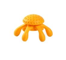Hračka pes OCTOPUS MINI plov. z TPR oranžová Kiwi