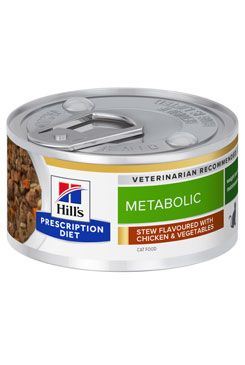 Hills Prescription Diet Feline Metabolic Chicken&Veg Konz. 82g