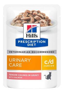 Hills Prescription Diet Feline C/D MultiCare Salmon kapsičky 12x85g