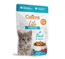 Calibra Cat Life kapsa Sterilised Duck in gravy 85g