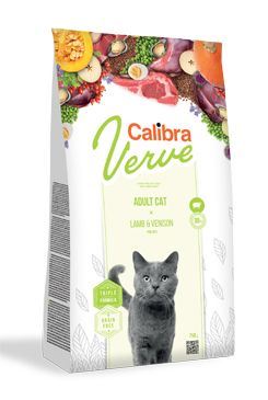 Calibra Cat Verve GF Adult 8+ Lamb&Venison 3,5kg